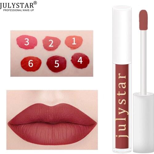 Matte matte non-sticky cup cosmetics velvet silky lipstick long lasting waterproof liquid lip gloss sexy lip makeup TPLM2