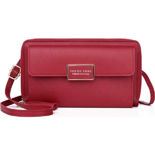 Mini Crossbody Shoulder Bag Pocket Ladies Purse Clutch Ladies Purse Cell Phone Bags With Zipper Large Capacity