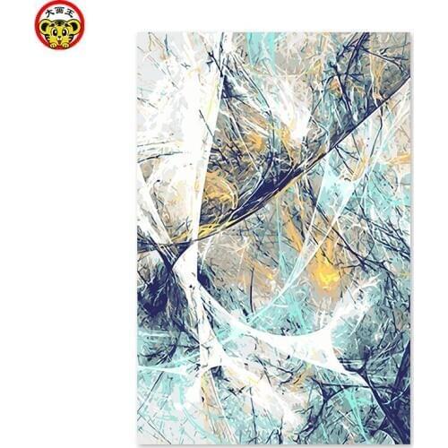 Painting by numbers art paint by number Digital coloring through digital Diy digital oil drawing hand painted picture Wall Deco