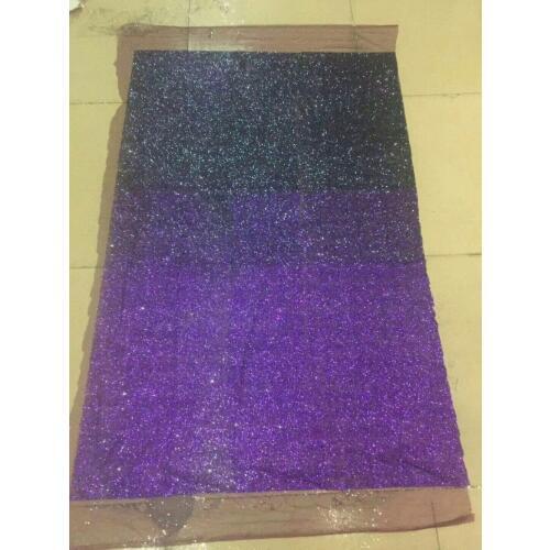 Fancy glued print glitter african India dress fabric ZH-102221 with glued glitter