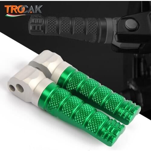 2021 NEW Motorcycle Rear Footpegs Plate Foot Pegs For Kawasaki Z800 Z900 Z1000 ZX10R ZX6R/Ninja636 ZX9R ZX-14R/ZZR1400 ER6N/ER6F