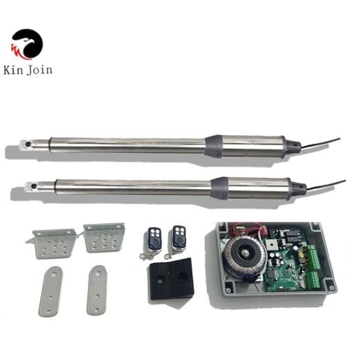 KinJoin Solar System Stainless Steel Durable Heavy Duty Gate Automation Swing gate Motor