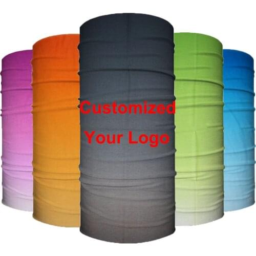 Customized Neck Gaiter Tube Scarf Bandana Cagoule Buff Biker Half Mask Hunting Cycling Face Shield Breathable Balaclava Neckband