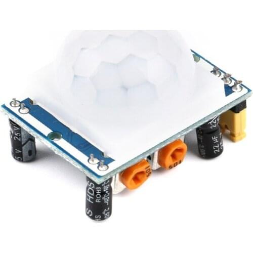 1PCS HC-SR501 Human Infrared Sensor Module Pyroelectric Blue-green Board Infrared PIR Motion Human Sensor Detector Module