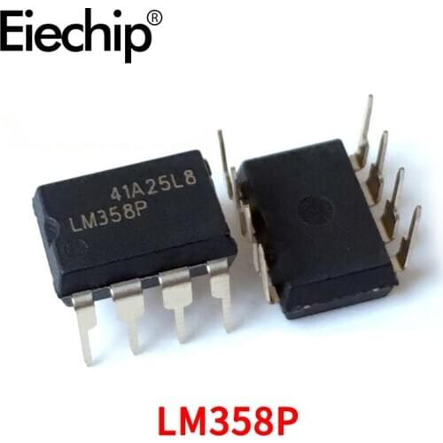 10pcs/Lot New and Original Integrated Circuit IC LM358P LM393P DIP-8 LM358 LM393 Operational amplifier Electronic Component ICs