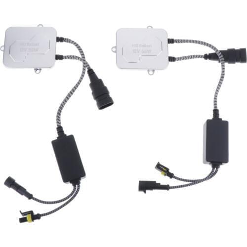 2 Pair 12V 55W Vision Advanced Automotive Accessories Xenon HID Headlight Ballast for HID Conversion Kit