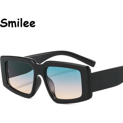 2021 Casual Blue Orange Black Square Sunglasses Trendy Brand Vintage Driving Fishing Luxury Designer Sun glasses For Women Men