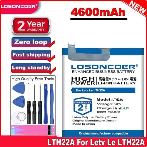 LOSONCOER Good Quality Battery 4600mAh LTH22A Battery for Letv Le LTH22A Good Quality Battery