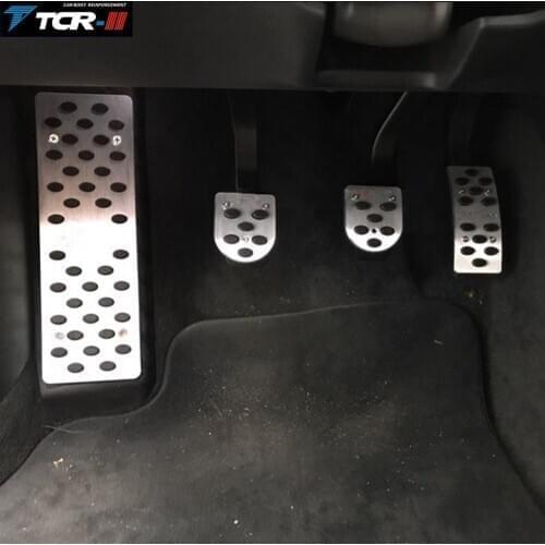 Car Pedal For Audi A4 B6 B7 B8 A5 A6 C5 C6 A7 A8 A3 Q3 Q5 TT MT STD Gas Pedal Throttle Clutch Brake Pedals Car styling