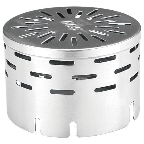 BRS Outdoor Camping Hiking Windproof Stainless Steel Far Infrared Heating Cover for BBQ Gas Stove