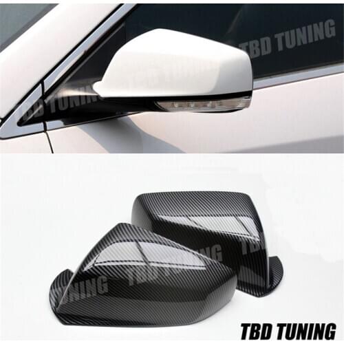 Carbon Look Style Mirror Cover For Buick Lacrosse 2009 2010 2011 2012 2013 2014 2016+ Replacement Rear Side View Mirror Cover
