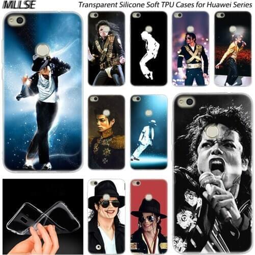 Hot Michael Jackson Soft Silicone Case for Huawei NOVA 3 3i 4 Honor 7A Pro 7S 6X 7X 8X 8 9 10 Lite Play View 20 Fashion Cover
