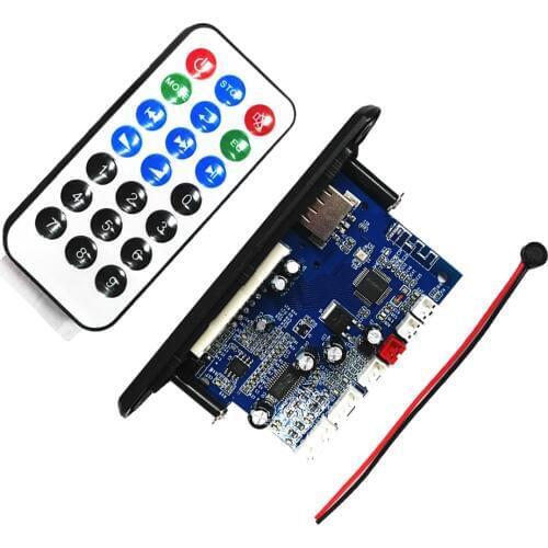 Bluetooth Digital Auto Car Stereo Power Amplifier Sound Mode Audio Music Player Support USB MP3 FM TF for Auto Motorcycle