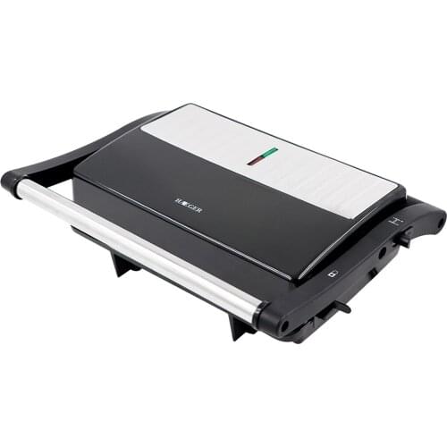 Electric Grill Steak Meat Hamburger Sandwich Maker Breakfast Machine Frying Pan Barbecue Plate EU Plug