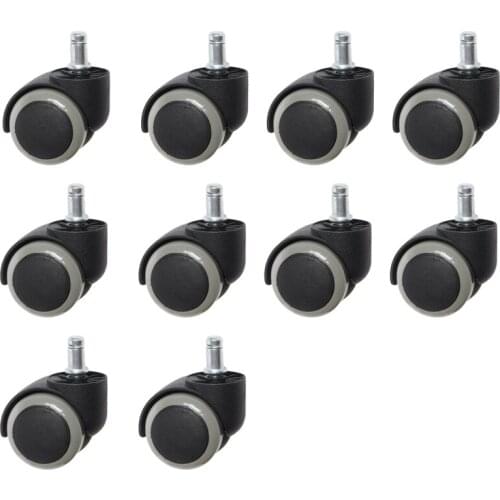 GTBL Wheels PU Piston Castors, Which Are Suitable for All Rolling Seating Furniture