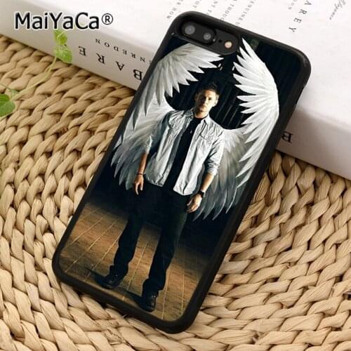 MaiYaCa supernatural wings Phone Case Cover For iPhone 5 SE 6s 7 8 plus 11 12 Pro X XR XS max Samsung Galaxy S7 S8 S9 S10 plus