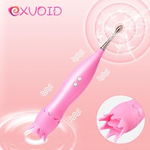 EXVOID G Spot Massager Nipple Licking Clitoris Stimulator Tounge Vibrator Sex Toys For Woman Dildo Vibrators for Women Sex Shop