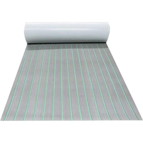 New-2400X450X6mm EVA Foam Boat Marine Flooring Non-Skid Self Adhesive Marine Boat Deck Mat Decking Sheet Striped Yacht Mat