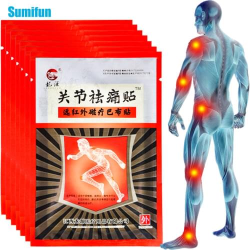 8Pcs Knee Joint Pain Relieving Patch Scorpion Venom Extract Medical Plaster For Body Rheumatoid Arthritis Pain Relief Stickers