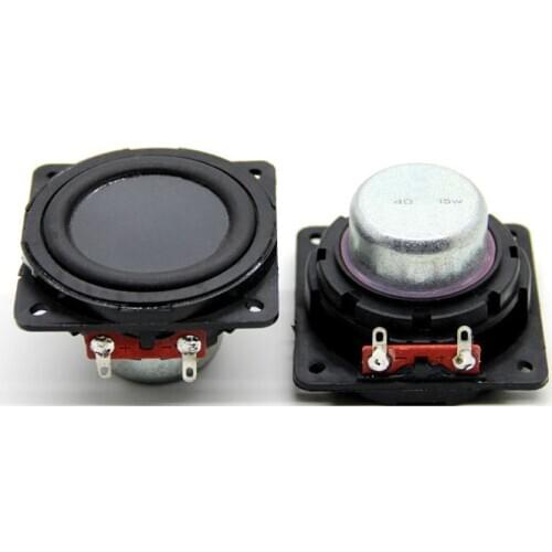 SOTAMIA 2Pcs 53MM 2Inch Portable Speakers Woofer 4 Ohm 15W Bass Speaker Amplifier Home Sound Theater Multimedia Loudspeaker