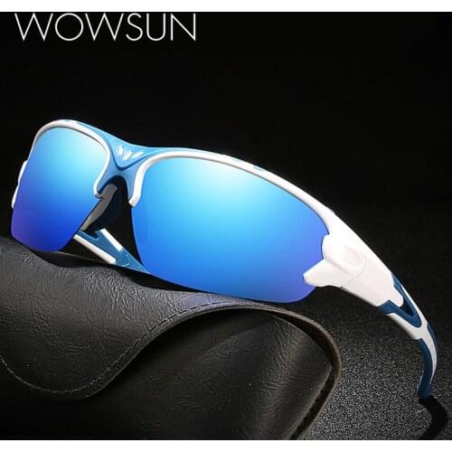 Sport Polarized Cycling Sunglasses for Men Women Outdoor Driving Fishing Glasses A121