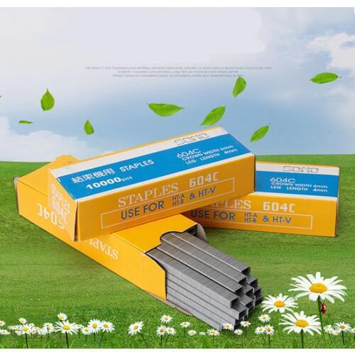 10000pcs Staple pin Tapetool Tapener fruit tree binder Strap Tool Machine Pack nail Branch Trunk Connect Bind Stem Plant Garden