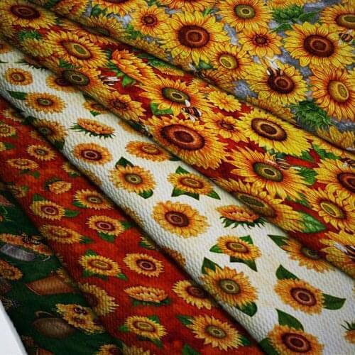 50*140cm Bullet Textured Liverpool Fabric Flower Printed DIY Tissue Kids Home Textile for Sewing Quilt Decoration Home L23002
