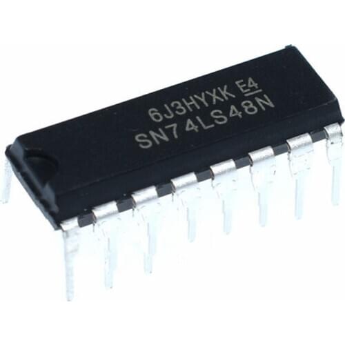20pcs/lot 74LS48 SN74LS48N DIP-16 decoder/driver