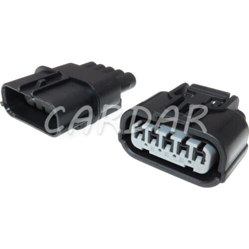 1 Set 5 Pin 6189-1081 1.2mm Automotive Waterproof Plugs Auto Intake Pressure Oxygen Sensor Plug Sockets For Honda