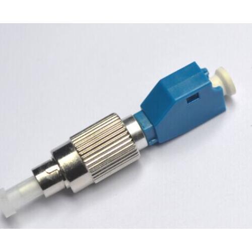 Free Shipping LC Female to FC Male LC-FC SM 9/125 Hybrid Adapter Optical Adaptor