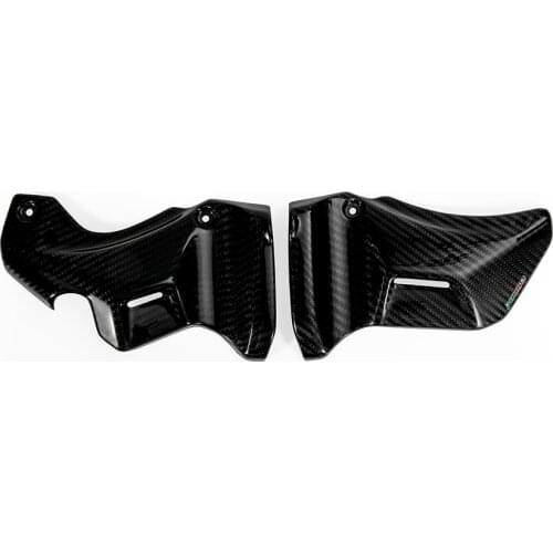 Carbon Fiber Motorcycle Side Panels Steering Bar Side Covers For Kawasaki Z900RS 2018 2019