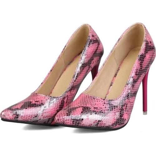 Big Size ladies high heels women shoes woman pumps Baitao Fashion Super High-heeled Single Shoes