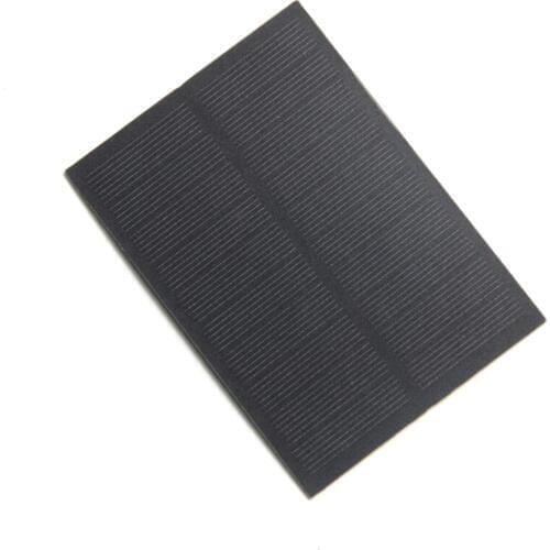BUHESHUI 240MA 5V PET Monocrystalline Solar Panel DIY Solar Charger For 3.7V Battery Study Kits 115*82MM 10pcs Free Shipping