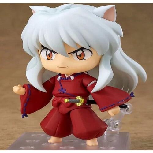 1300# Q Version Inuyasha PVC Action Figure Collectible Model Toy Car Decoration New Year Xmas Christmas Gift