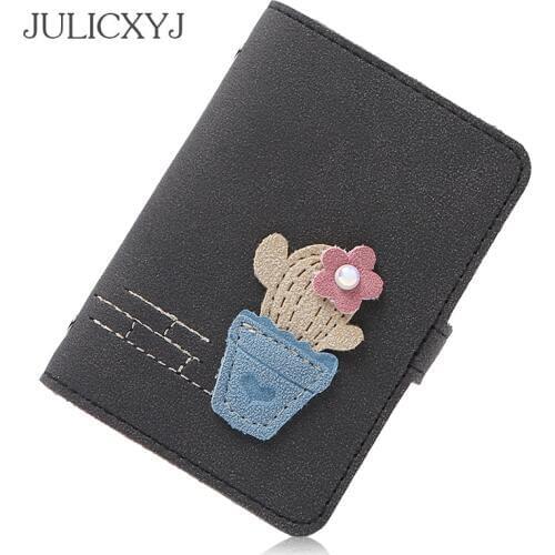 JULICXYJ Brand Fashion Bonsai Women Card Holder Wallet Delicate Lady Girl Teenager Kid Mini Small Clutch Cards Case Bag 2019 New