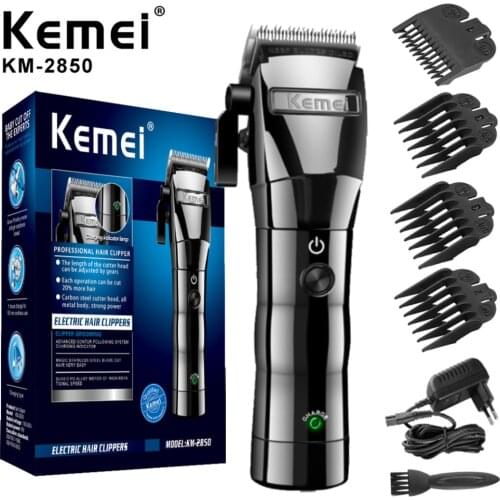 KM-2850 hair trimmer professional men electric hair clipper beard hair cutting machine Pivot edge outlines detail trimer