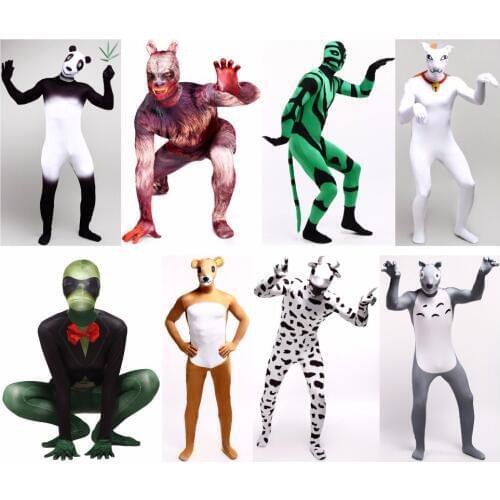 Halloween Animal Zentai Suit Costume