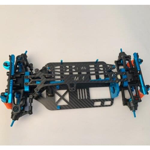 1:10 Scale RC Car Chassis Frame for Buggy Trucks Model TT01 DIY Accessories