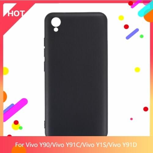 Y90 Case Matte Soft Silicone TPU Back Cover For Vivo Y91C Vivo Y1S Vivo Y91D Phone Case Slim shockproof