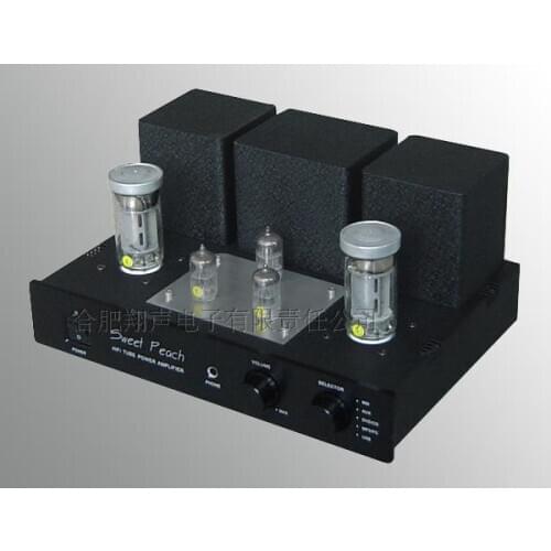 2020 NEW Black XiangSheng Sweet Peach SP-FU50 Single-Ended Tube Amplifier MM Phono Tube Amp
