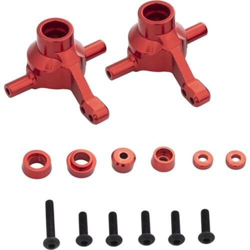 Front Steering Block for 1:10 TAMIYA TT02 Aluminum Alloy Block Upgrade Parts for 1:10 TAMIYA TT02 RC Car Accessories