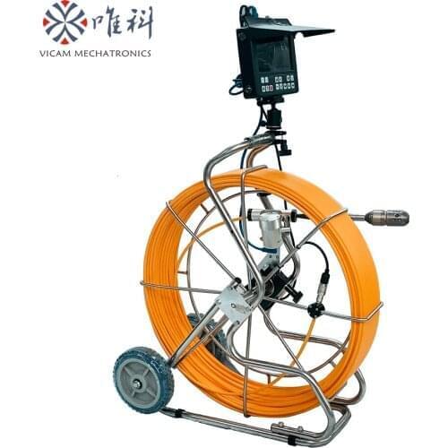 Vicam Industry profession sewer borehole HD color video waterproof observation drain camera