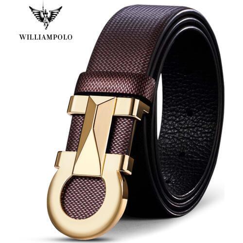 Mens Belt Automatic Buckle strap male genuine leather luxury brand Cowhide Jeans Belt Business casual waist belt
