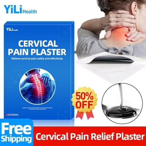 Cervical Pain Relief Medical Treatment Patches Cure Joint Muscle Sprain Neck Ache Cause Headache Health Care Plaster