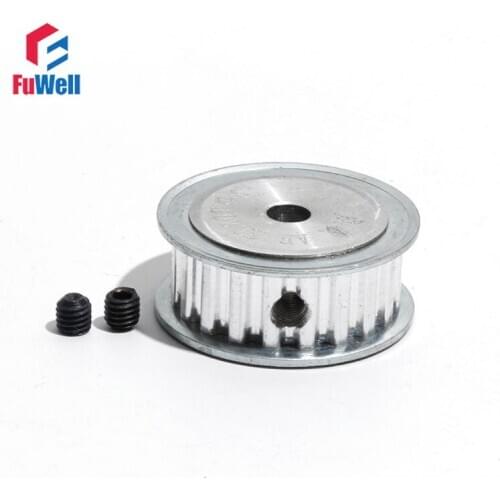 XL Type 25T Timing Pulley 16mm Width 6/8/10/12/20mm Inner Bore Transmission Pulley Aluminum Alloy XL 25Teeth Gear Belt Pulley