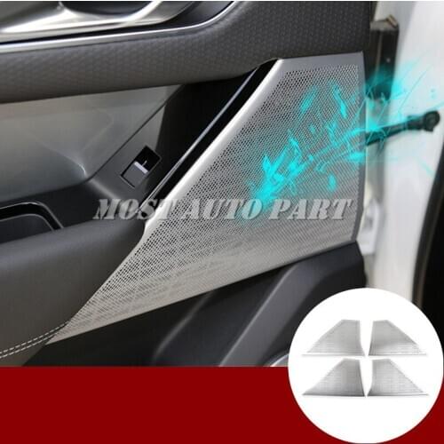 Inner Car Door Audio Speaker Trim Cover For Land Rover Range Rover Velar 2017-2020 Car accesories interior Car decoration