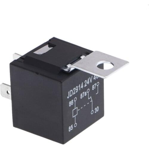 Waterproof Car DC 24V 5Pin 40A Long Life Automotive Relay Normally Open