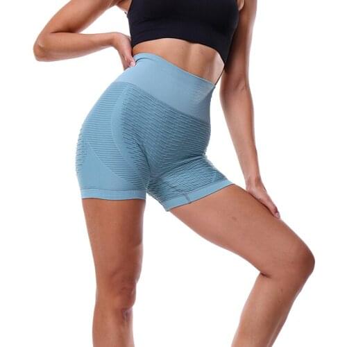 Women Sport Shorts Yoga Clothing Gym High Waist Push Up for Ladies Shorts Leggings Fitness Hip Lift Tight Sportswear