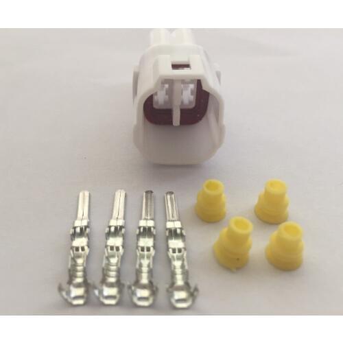 10sets/lot 6188-0004 and 6180-4771 HOUSING HM SEALED SUMITOMO 4 Pin Male and Female Connector