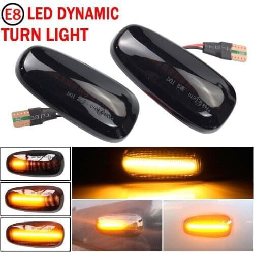 2pcs Dynamic Led Side Marker Turn Signal Light Sequential Blinker Lamp For Opel Zafira A 1999 2000 2001 2002 2003 2004 2005